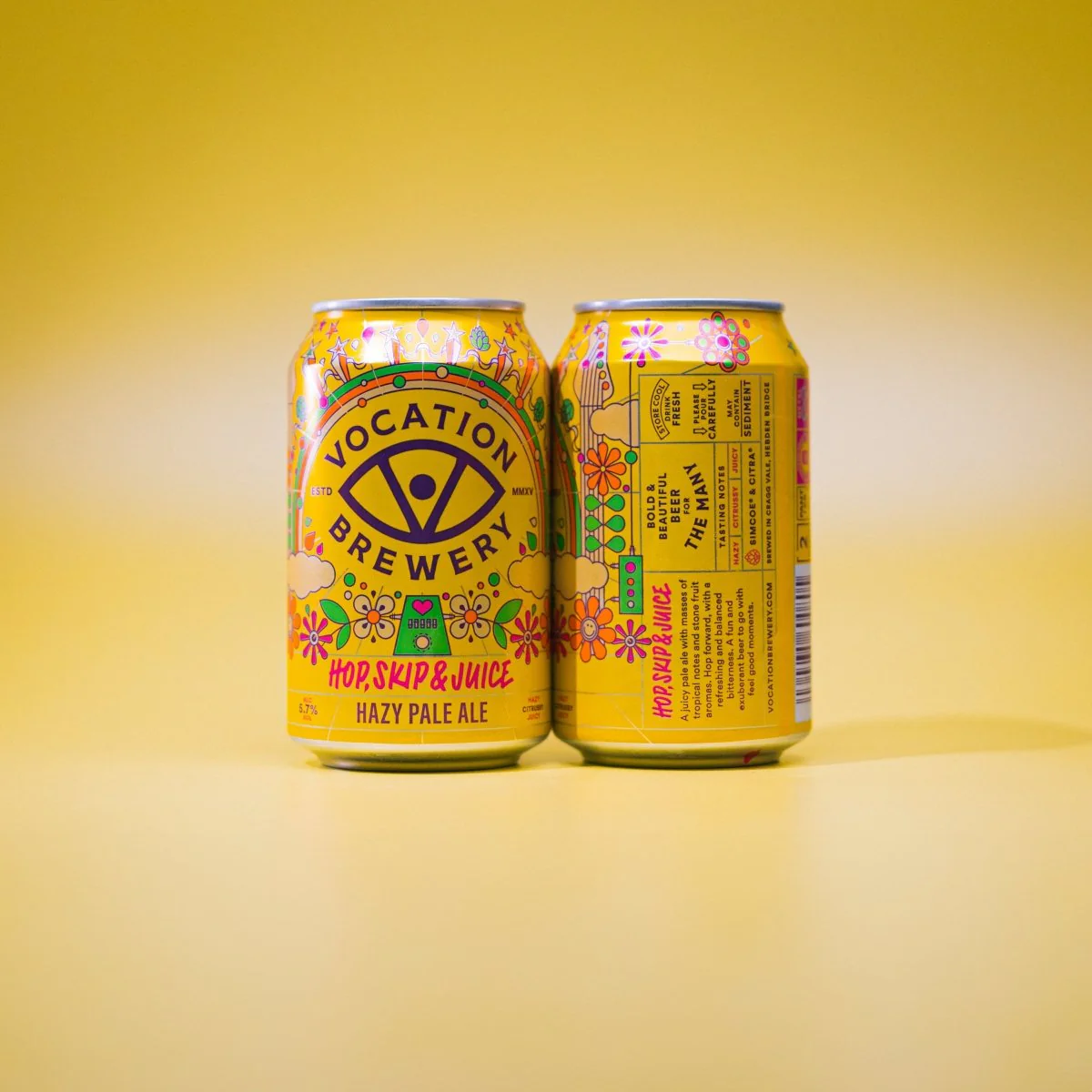 12PK Hop, Skip & Juice | 5.7% Hazy Pale Ale 330ml - Image 7