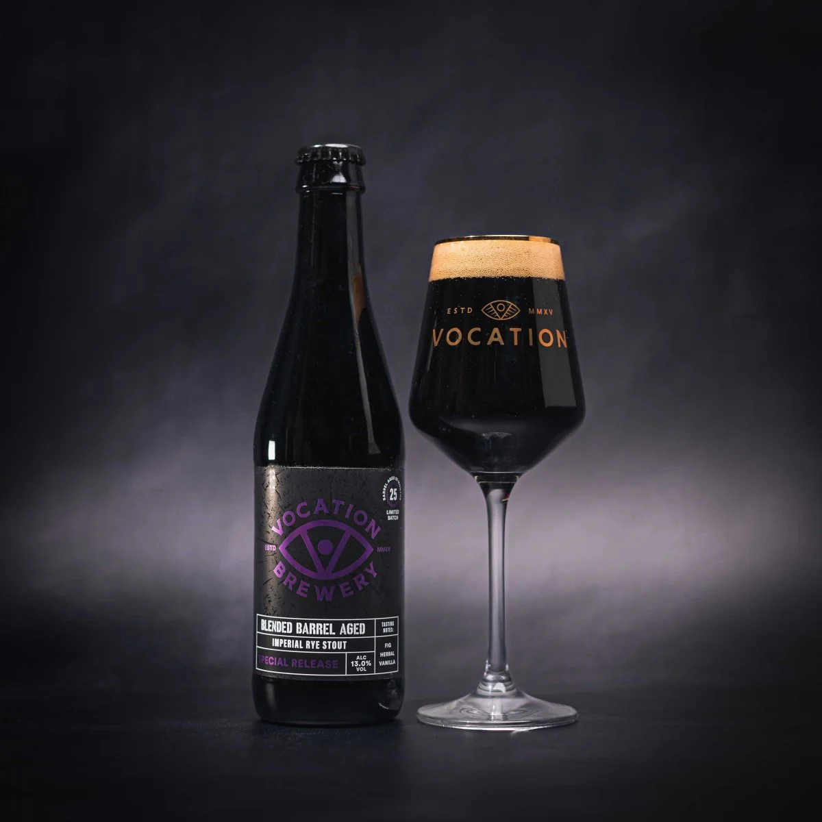 Imperial Rye Stout | 13% Blended Barrel Aged Beer | 330ml bottle - Image 4
