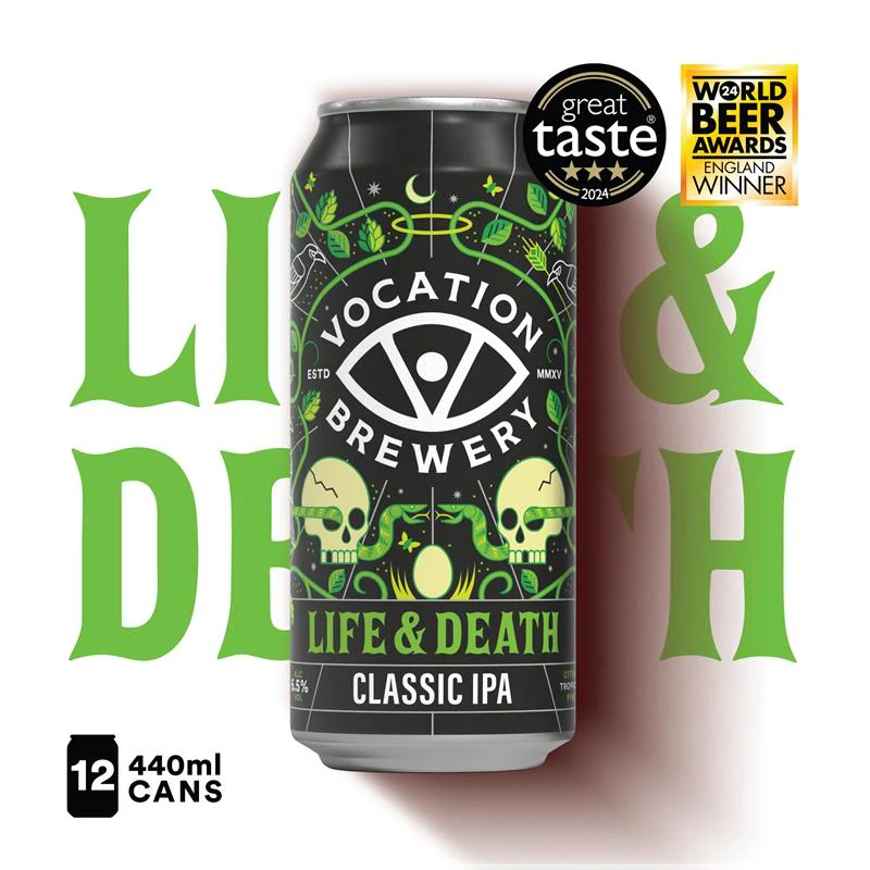 12PK Life & Death | 6.5% Hoppy IPA 440ml - Image 3