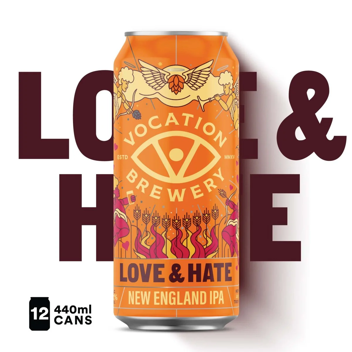Love & Hate | 7.2% New England IPA 440ml - Image 7